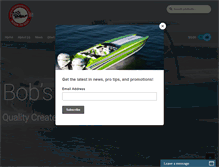 Tablet Screenshot of bobsmachine.com
